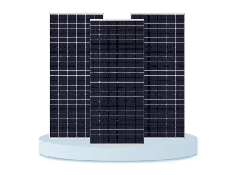 Factory Good Quality PNG 610W-635W 182mm 30Frame N-Type Double Glass Bifacial Mono TOPCon Solar Module