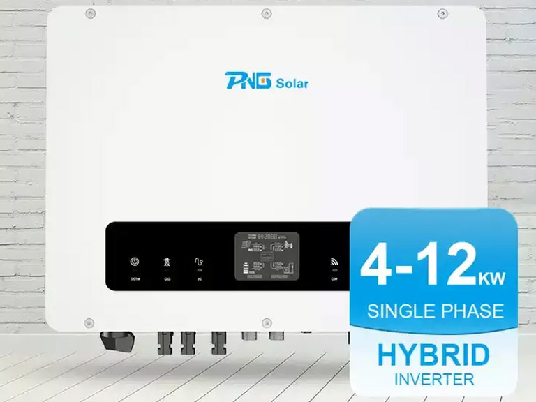 PNG High Voltage Three Phase Hybrid Inverter 4KW-12KW